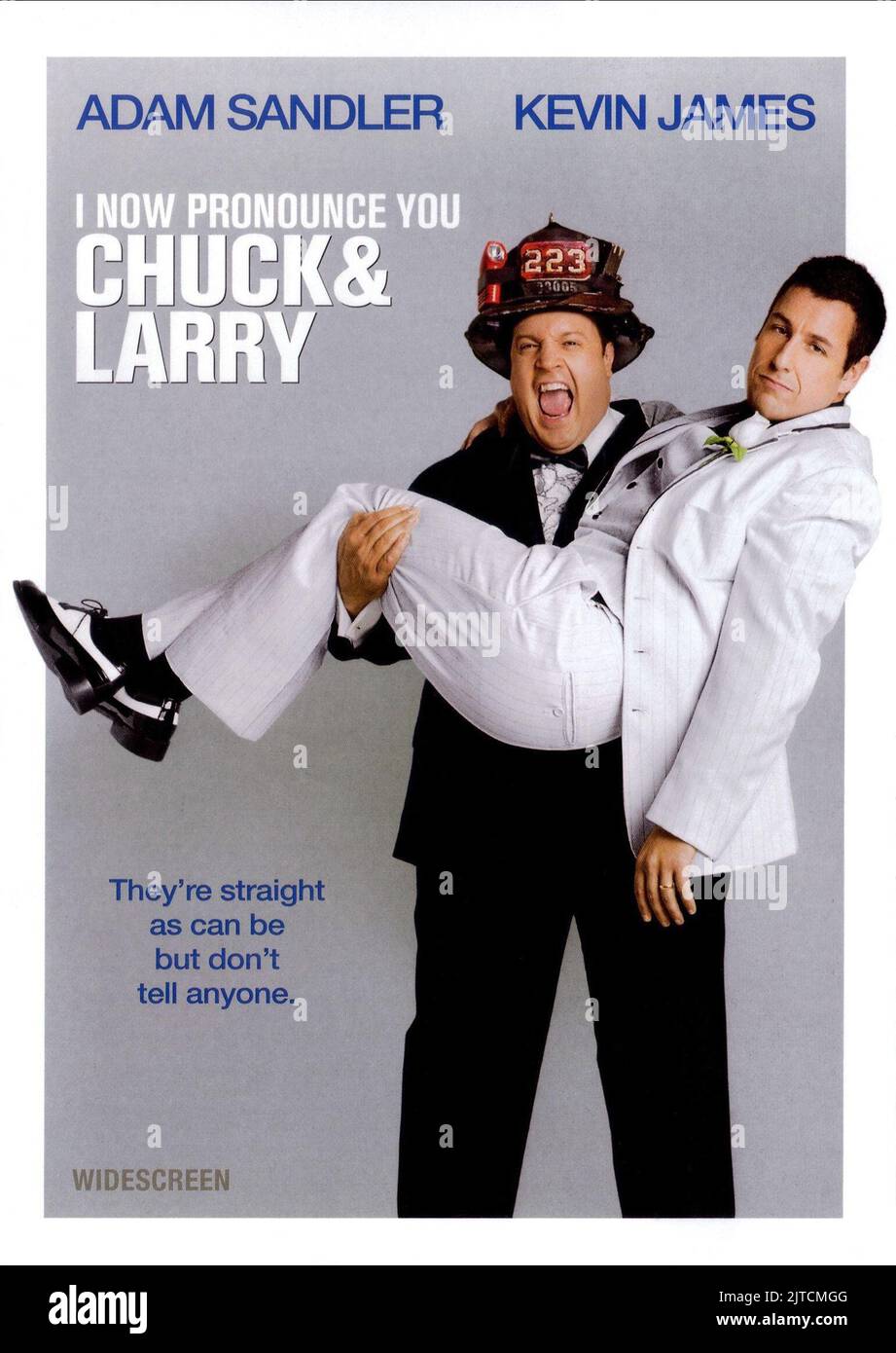 KEVIN JAMES, ADAM SANDLER, Plakat, ich spreche Sie jetzt Chuck und Larry, 2007 Stockfoto