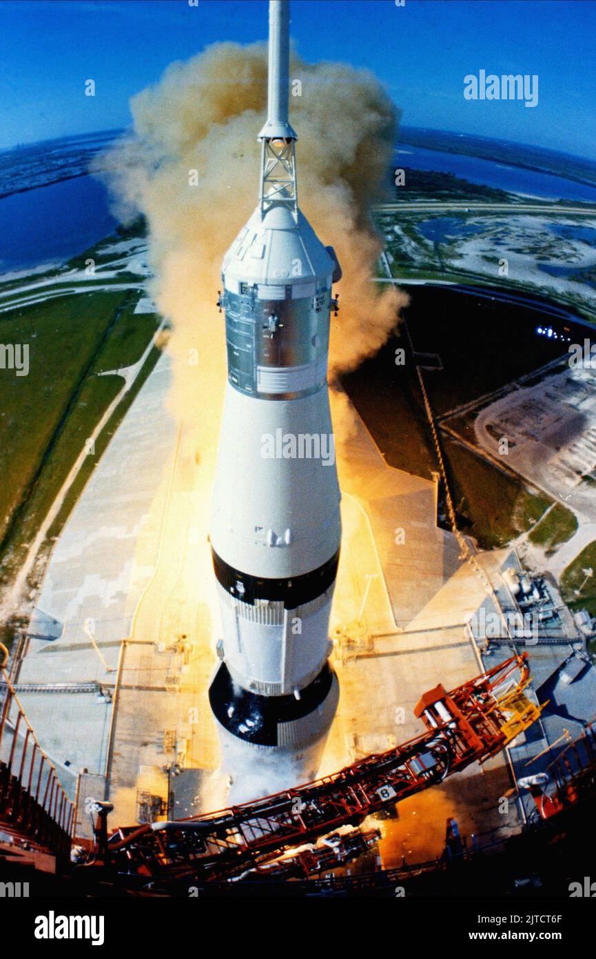 APOLLO 11 STARTET 1969, IM SCHATTEN DES MONDES, 2007 Stockfoto