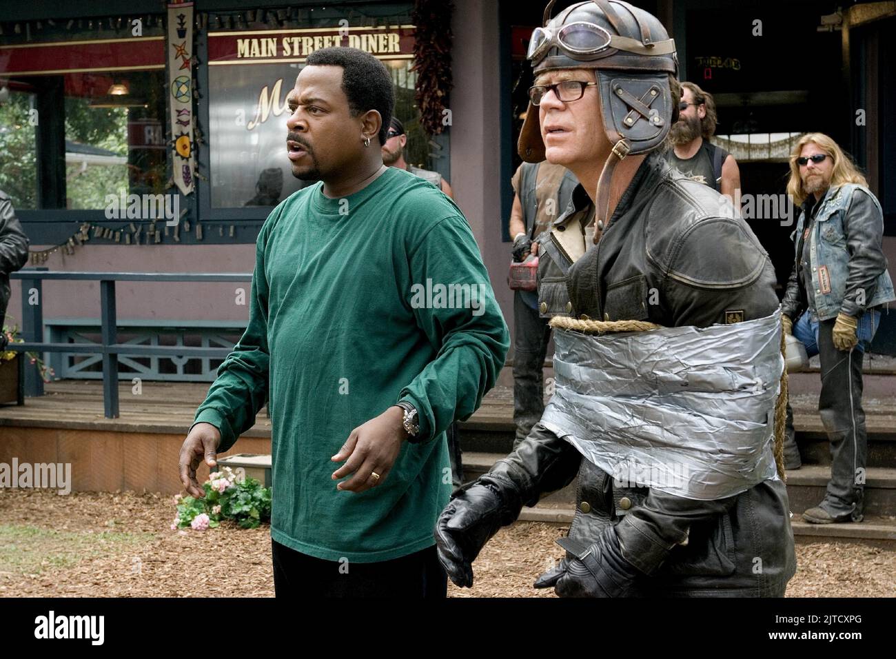 MARTIN LAWRENCE, William H. Macy, wilde Schweine, 2007 Stockfoto