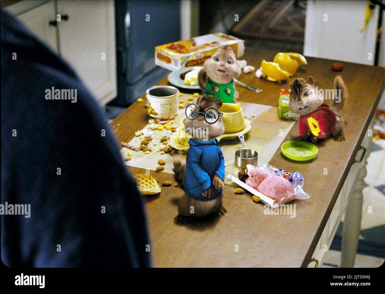 SIMON, Alvin, Theodore, Alvin und die Chipmunks, 2007 Stockfoto