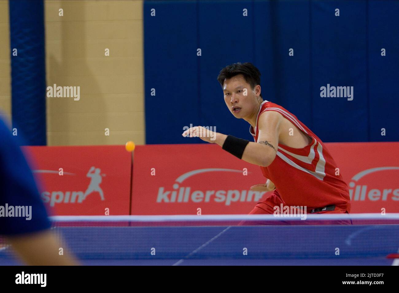 JIMMY TSAI, TISCHTENNIS PLAYA, 2007 Stockfoto