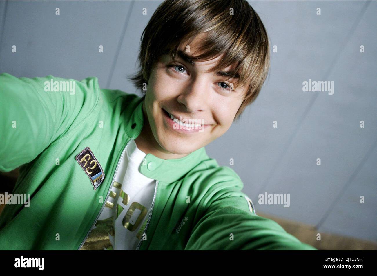 ZAC EFRON, HIGH SCHOOL MUSICAL 2, 2007 Stockfoto