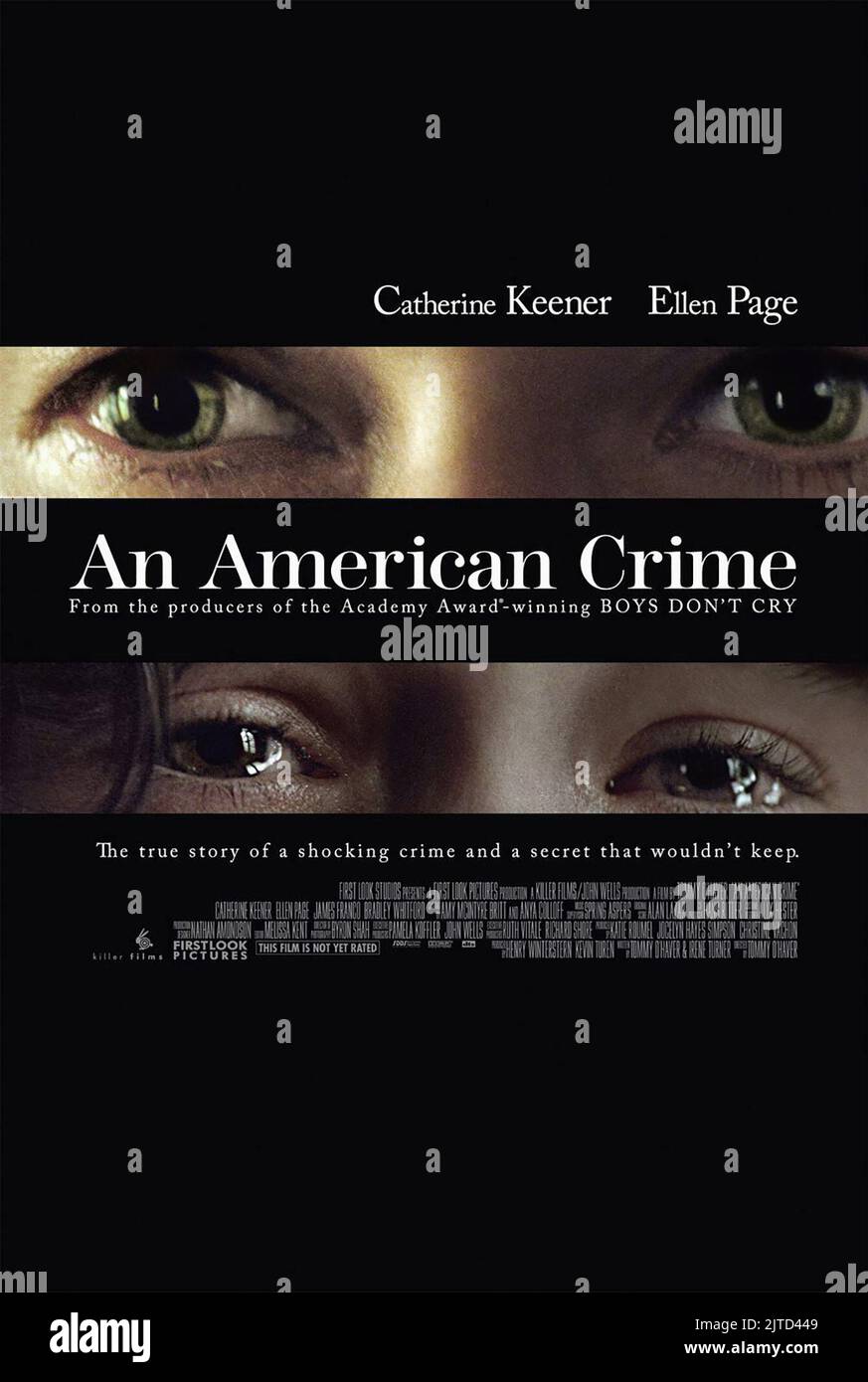 FILMPLAKAT, EIN AMERIKANISCHES VERBRECHEN, 2007 Stockfoto