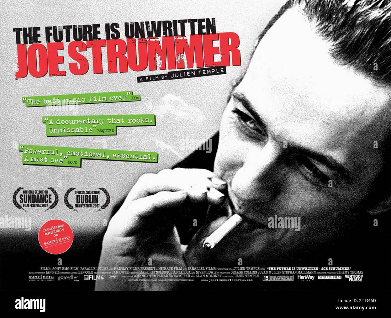 JOE STRUMMER, JOE STRUMMER: DIE ZUKUNFT IST UNGESCHRIEBENES, 2007 Stockfoto