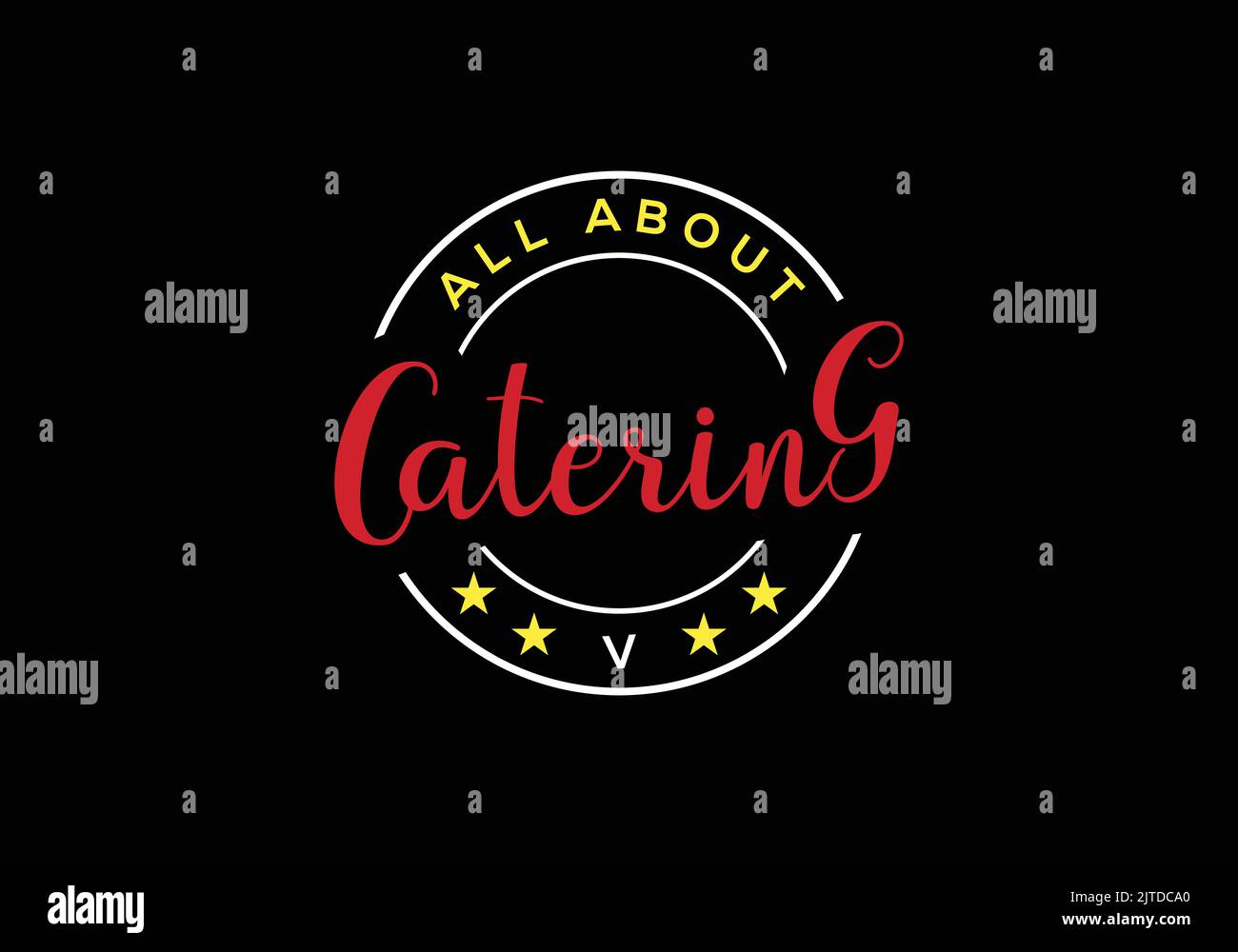 Catering logo Stock-Vektorgrafiken kaufen - Alamy