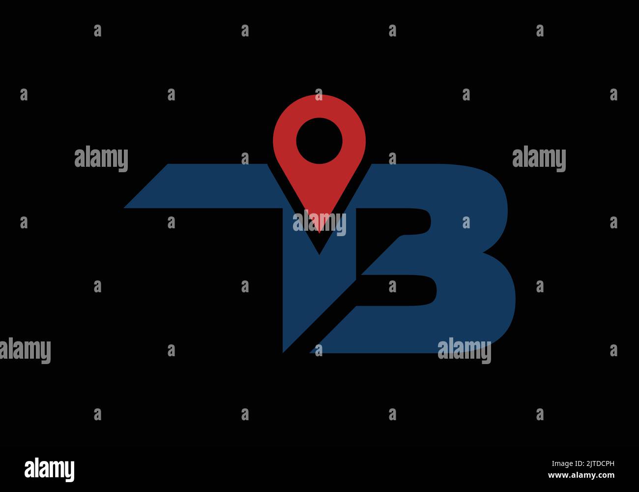 TB Initial Monogram Letter tb Logo Design Vektorvorlage t b Letter Logo Design Stock Vektor