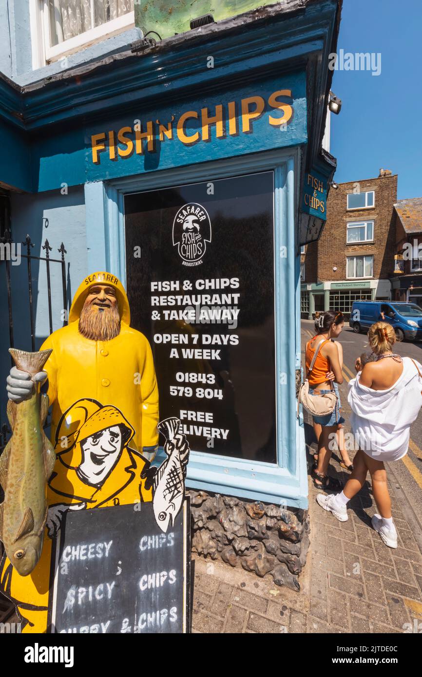 England, Kent, Broadstairs, Fish and Chip Shop Stockfoto