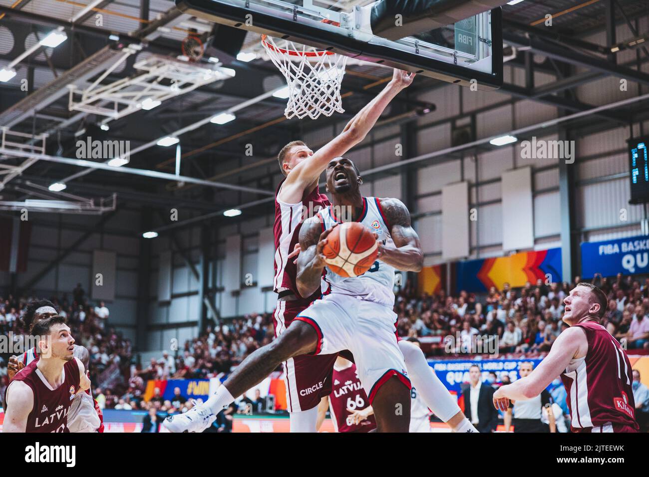 Die britische Nationalmannschaft (Team GB) spielt am 28. August 2022 in