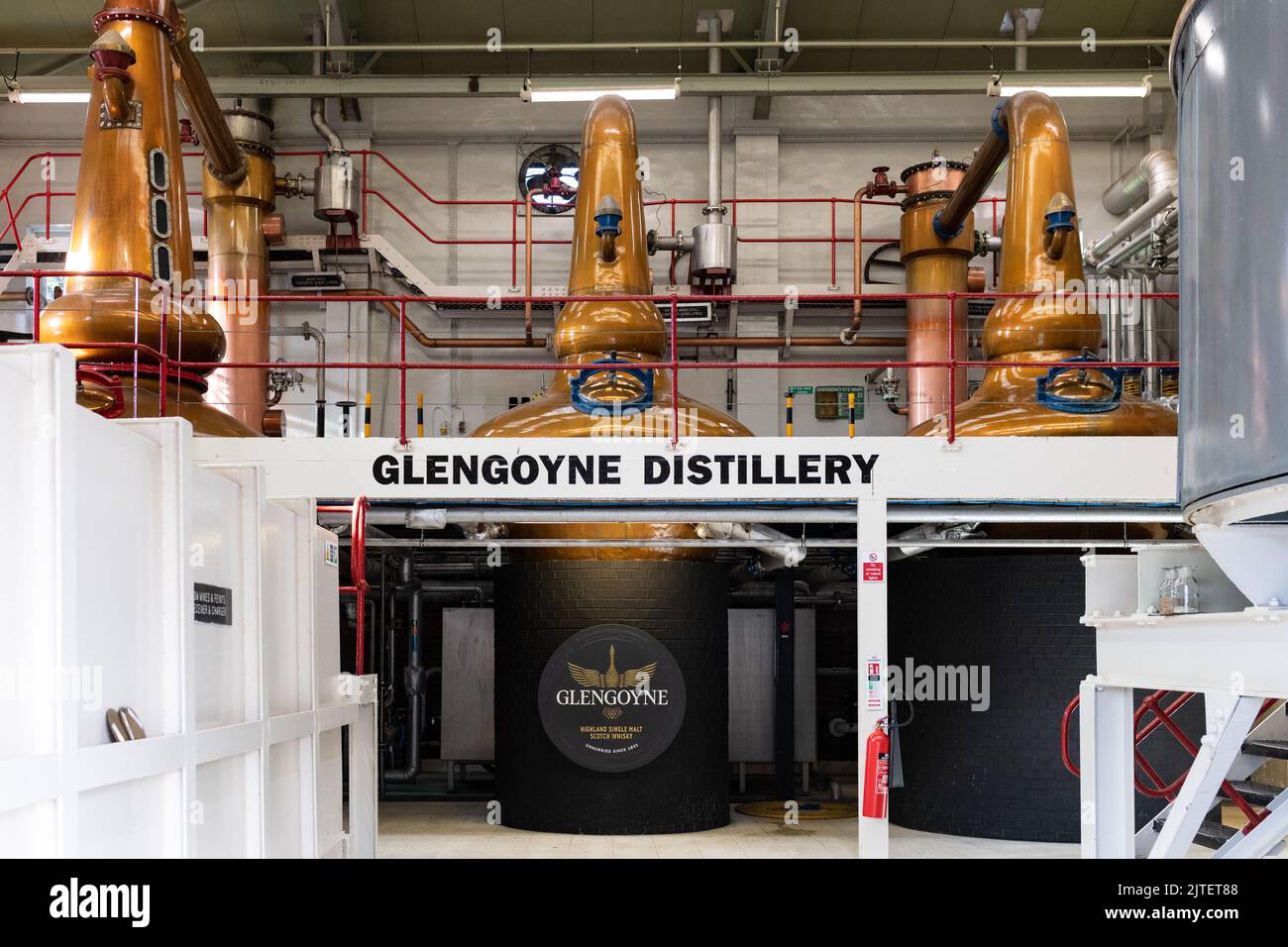 Glengoyne Distillery, Dumgoyne, In Der Nähe Von Killearn, Stirling, Schottland, VEREINIGTES KÖNIGREICH Stockfoto