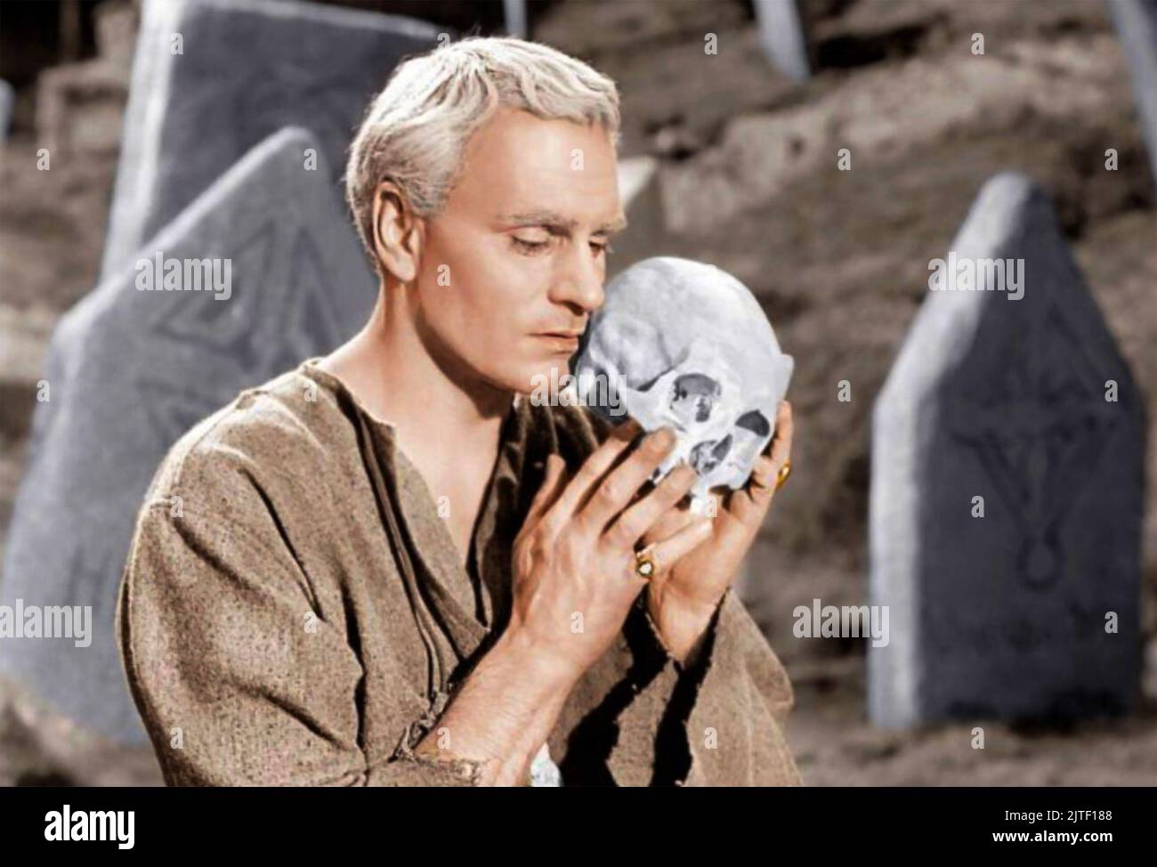 HAMLET 1948 Rank Film mit Laurence Olivier Stockfoto