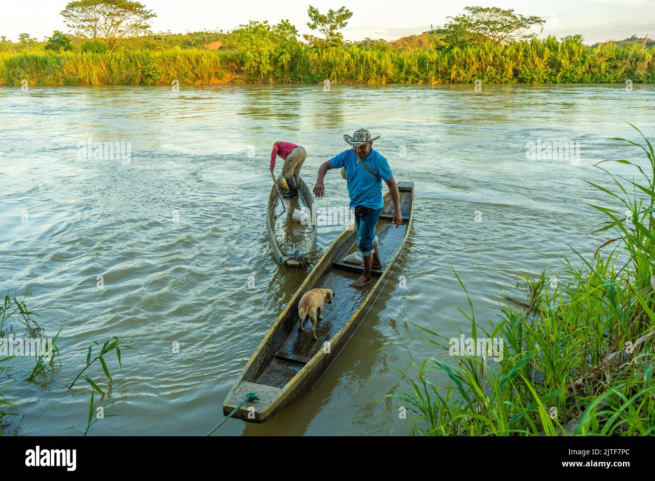 BAJO CAUCA, KOLUMBIEN Stockfoto
