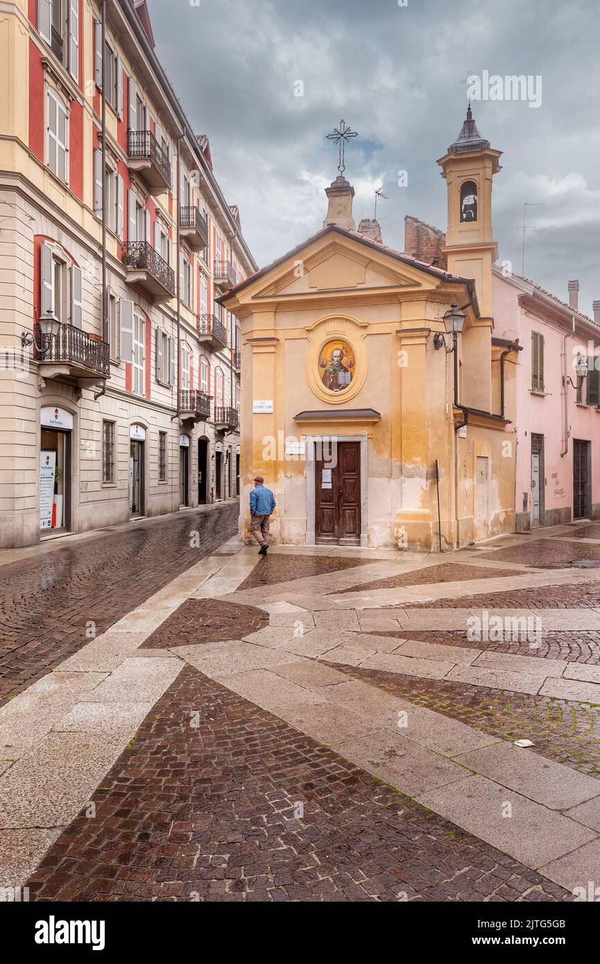 Kirche in Alessandria Stockfoto