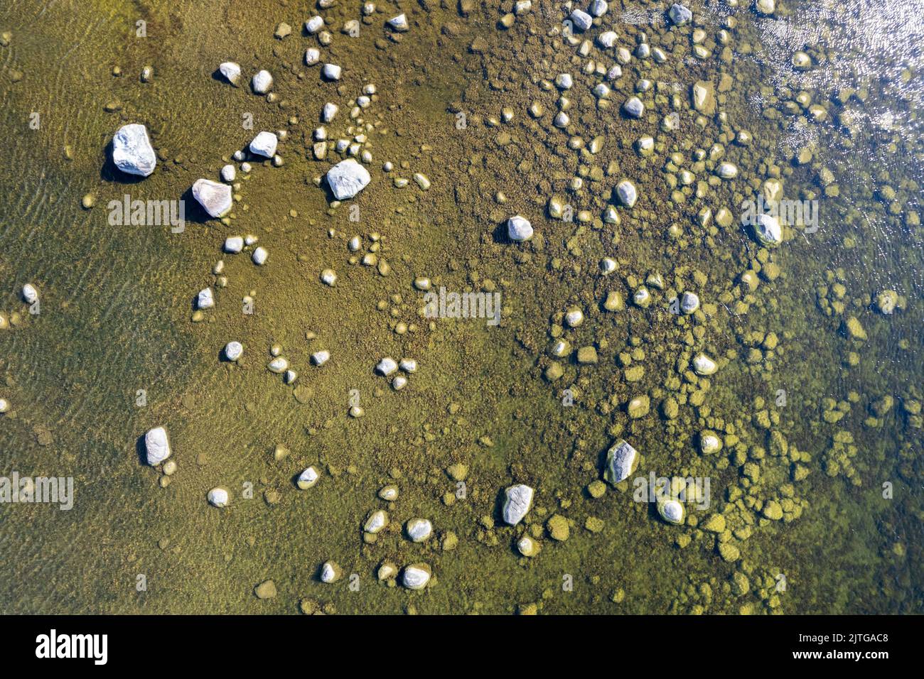 Hintergrund-Muster für Strand und Wasserlinie Stockfoto