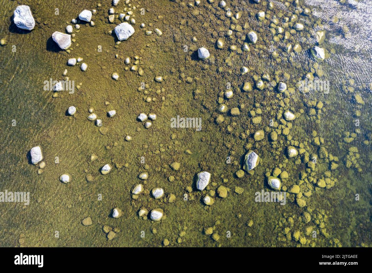 Hintergrund-Muster für Strand und Wasserlinie Stockfoto