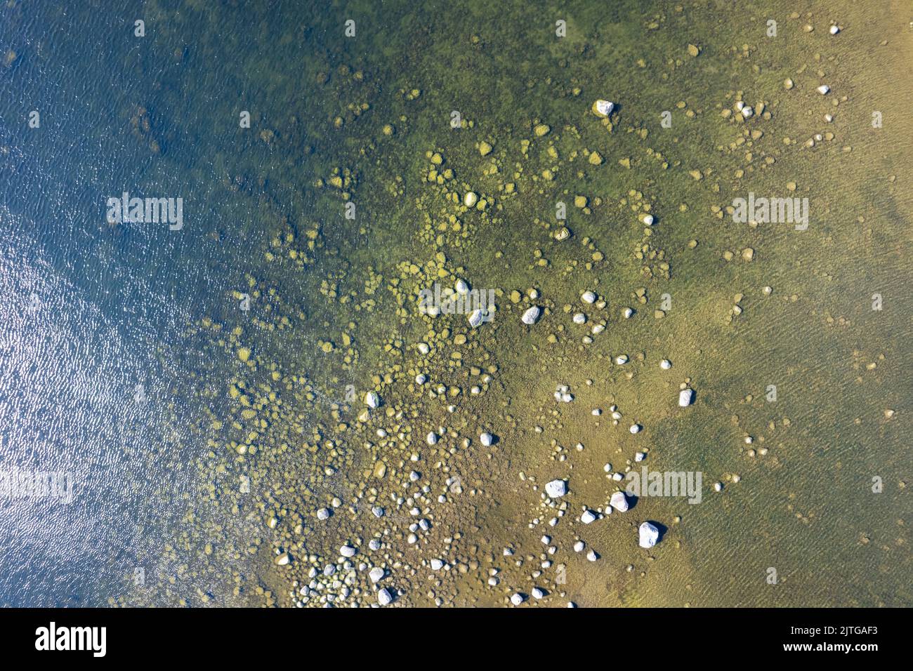 Hintergrund-Muster für Strand und Wasserlinie Stockfoto