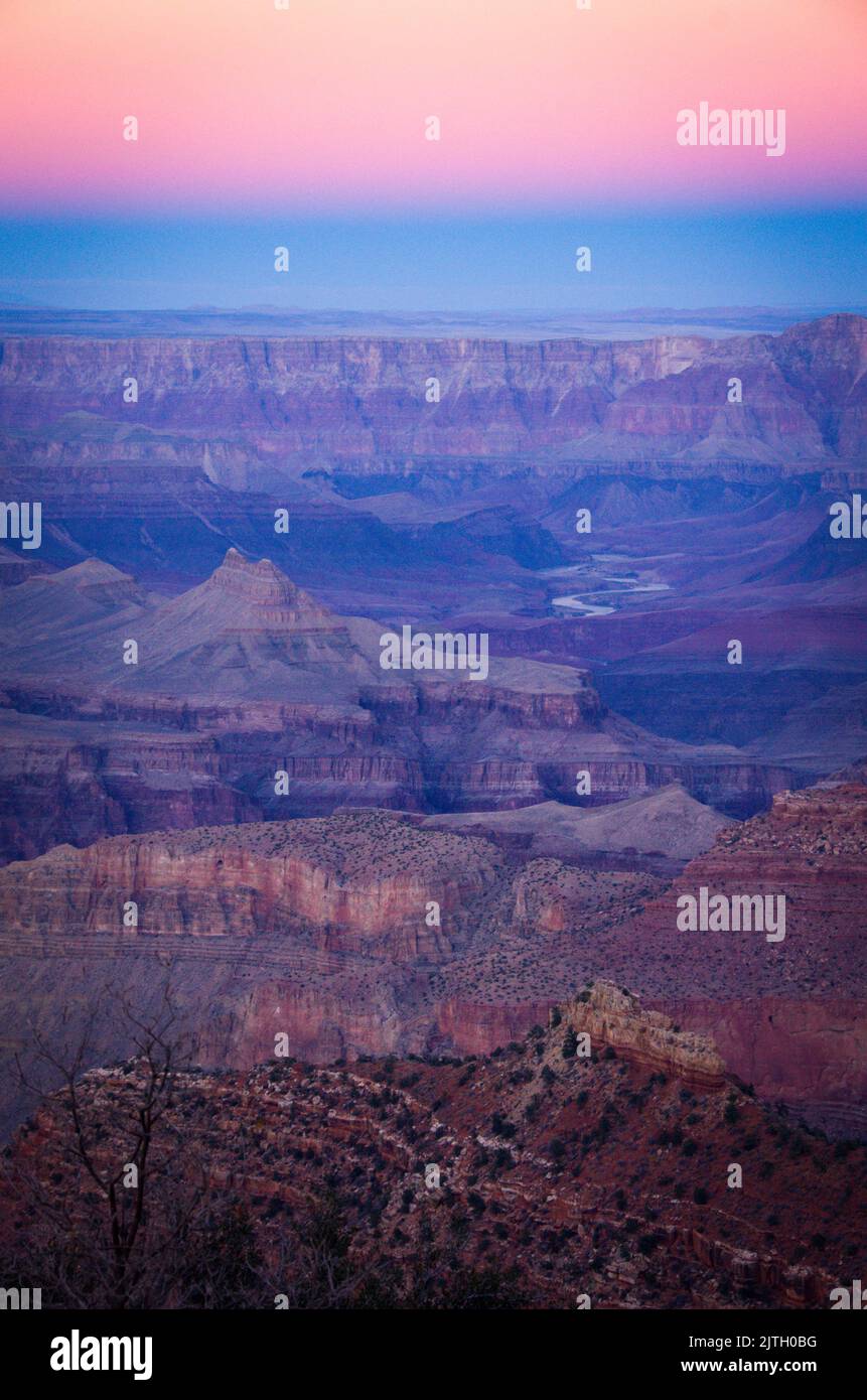 Grand Canyon Nationalpark in Arizona Stockfoto