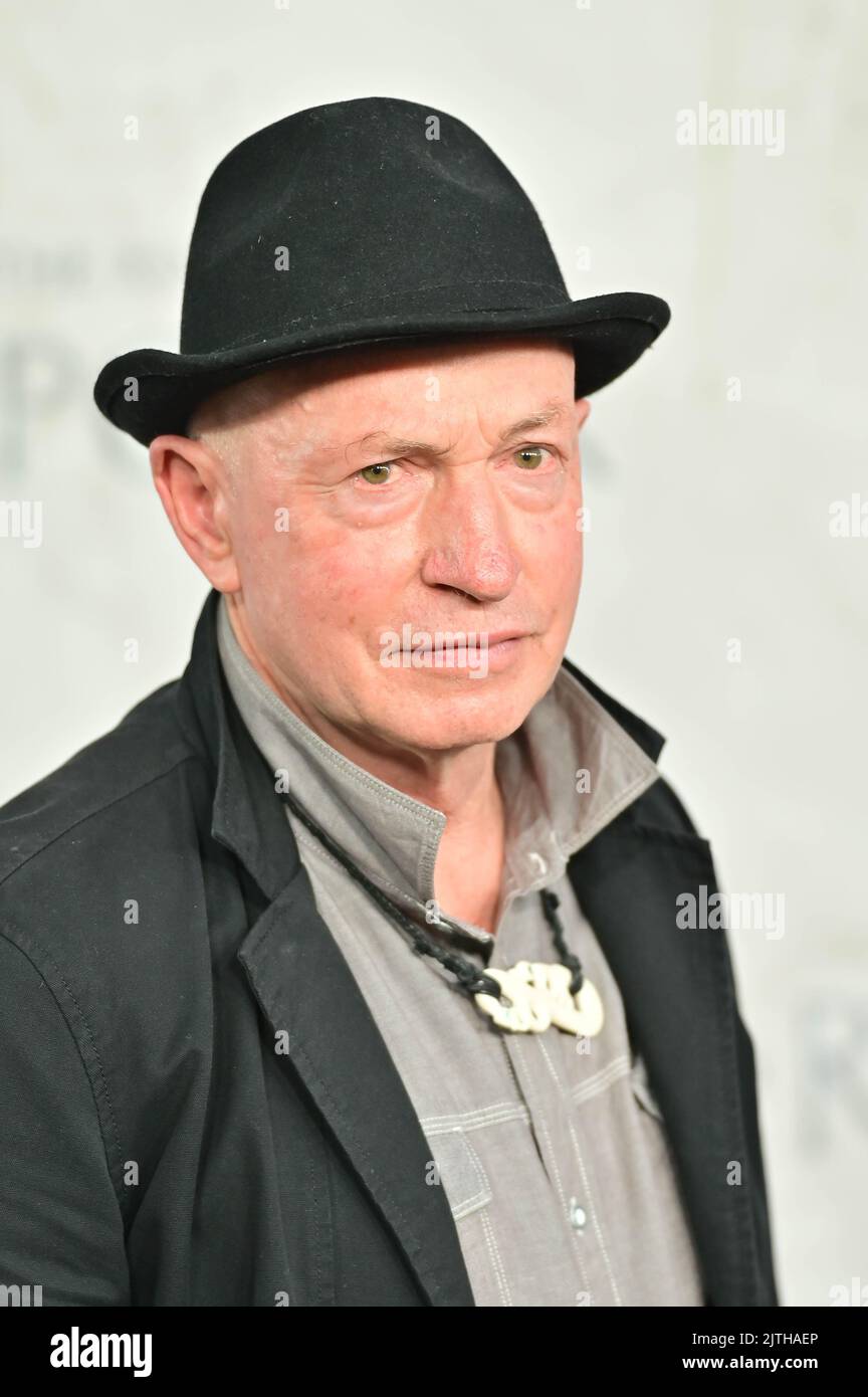 London, Großbritannien. - 30.. August 2022. Peter Tait kommt bei der Premiere der TV-Show „Herr der Ringe: Die Ringe der Macht“ im ODEON Luxe West End, Leicester Square, London, Großbritannien, an. - 30.. August 2022. Stockfoto