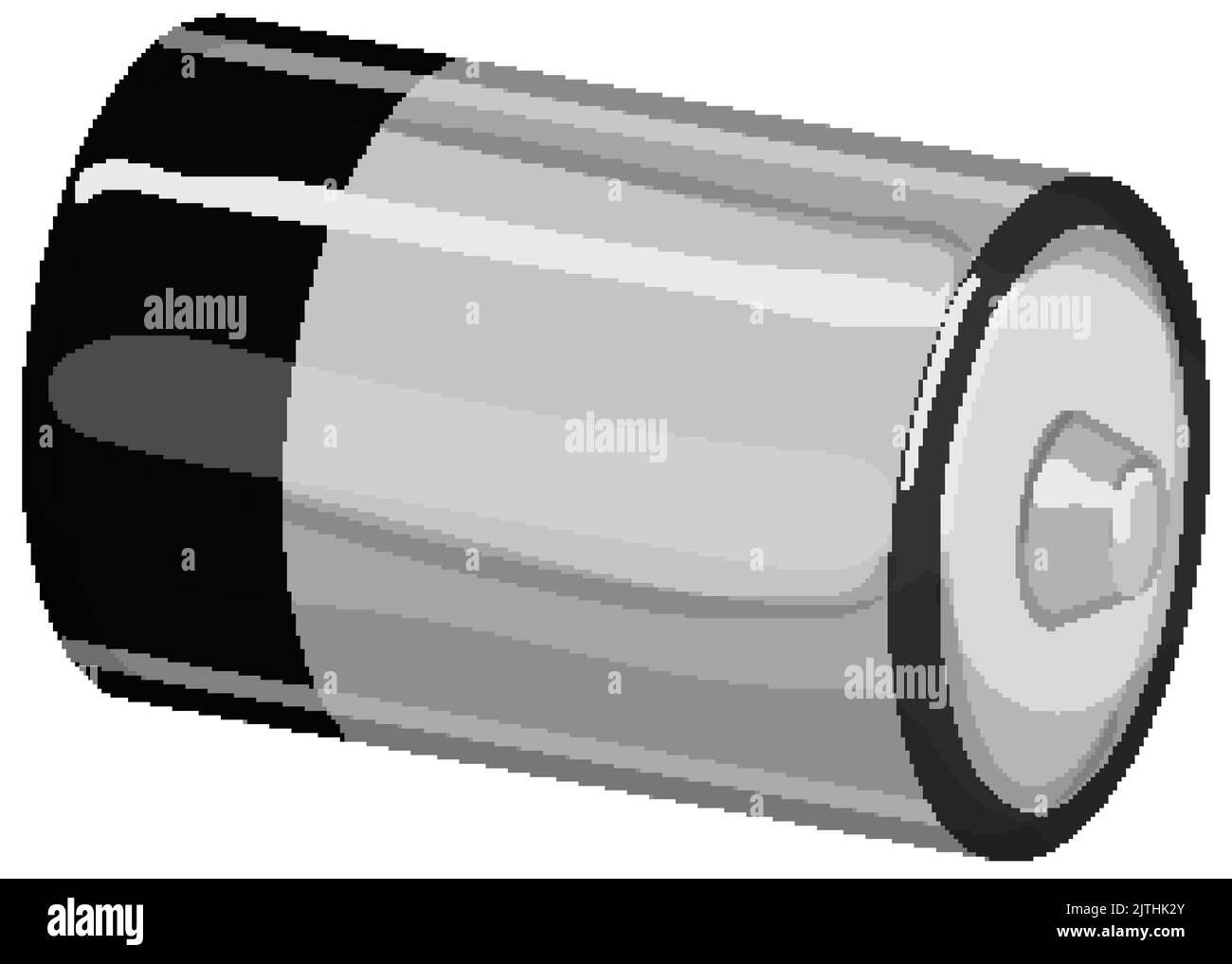 Akkumulator Batterie Energie Karikatur Vektor Illustration Stock Vektor