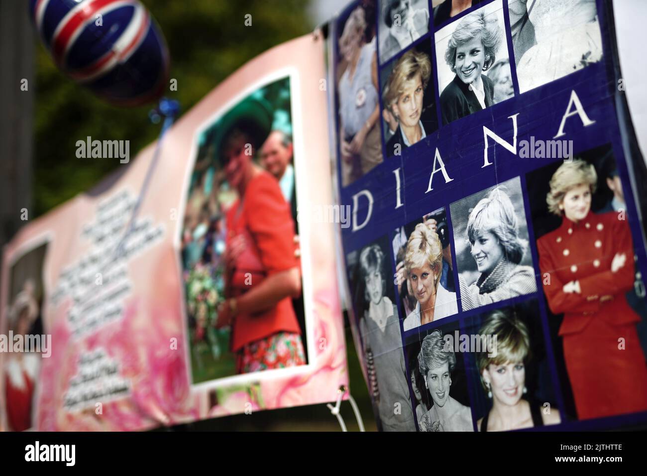 Am 25.. Todestag von Diana, Prinzessin von Wales, werden Ehrungen vor