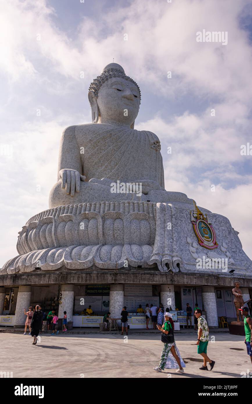 Große Buddha-Statue, Phuket, Thailand. Stockfoto