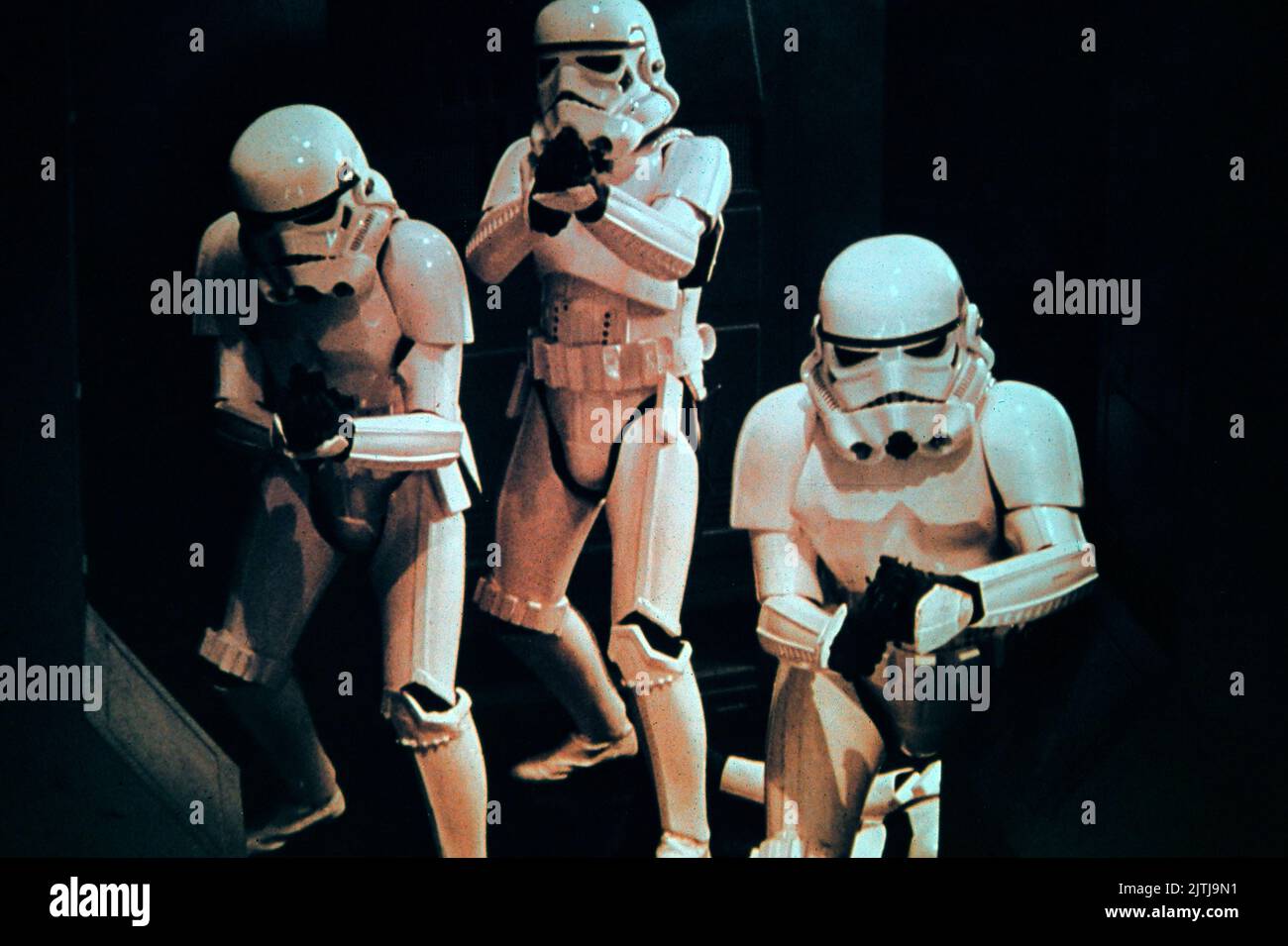 Star Wars, alias Krieg der Sterne, USA 1977, Regie: George Lucas, Storm Troopers Stockfoto