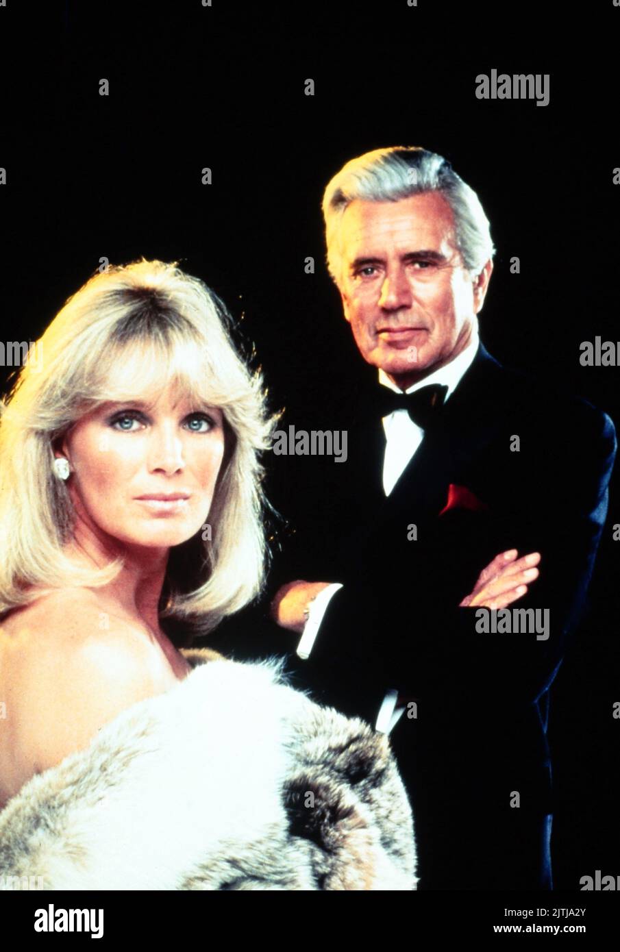 Dynasty, aka der Denver Clan, Fernsehserie, USA 1981 - 1989, Darsteller: Linda Evans, John Forsythe Stockfoto