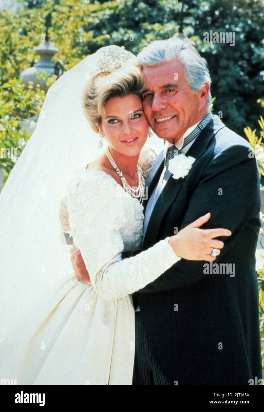 Dynasty, aka der Denver Clan, Fernsehserie, USA 1981 - 1989, Darsteller: Catherine Oxenberg, John Forsythe Stockfoto
