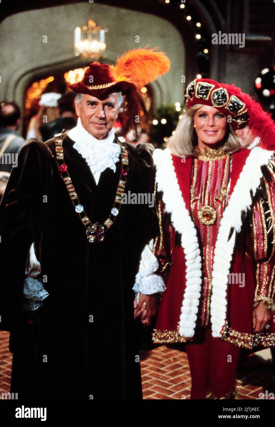 Dynasty, aka der Denver Clan, Fernsehserie, USA 1981 - 1989, Darsteller: John Forsythe, Linda Evans Stockfoto
