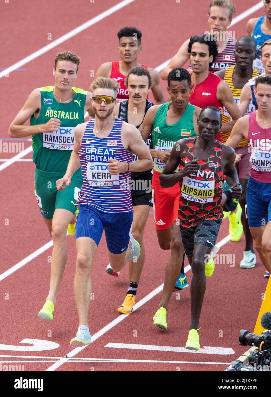 Abel Kipsang aus Kenia, der am 16.. Juli 2022 bei den Leichtathletik