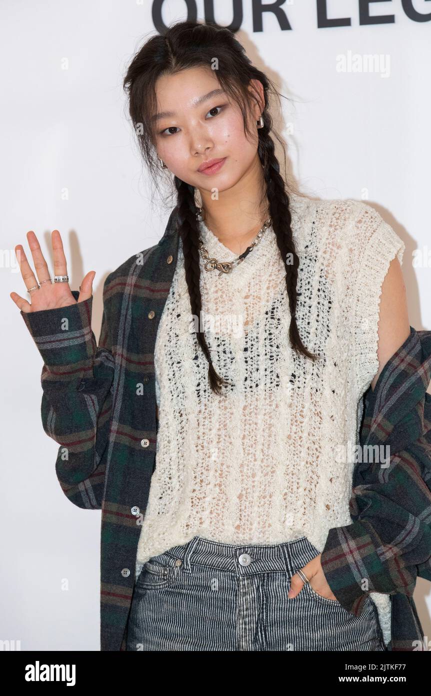 Seoul, Südkorea : 31. August 2022 – das südkoreanische Model BAE Yoon ...