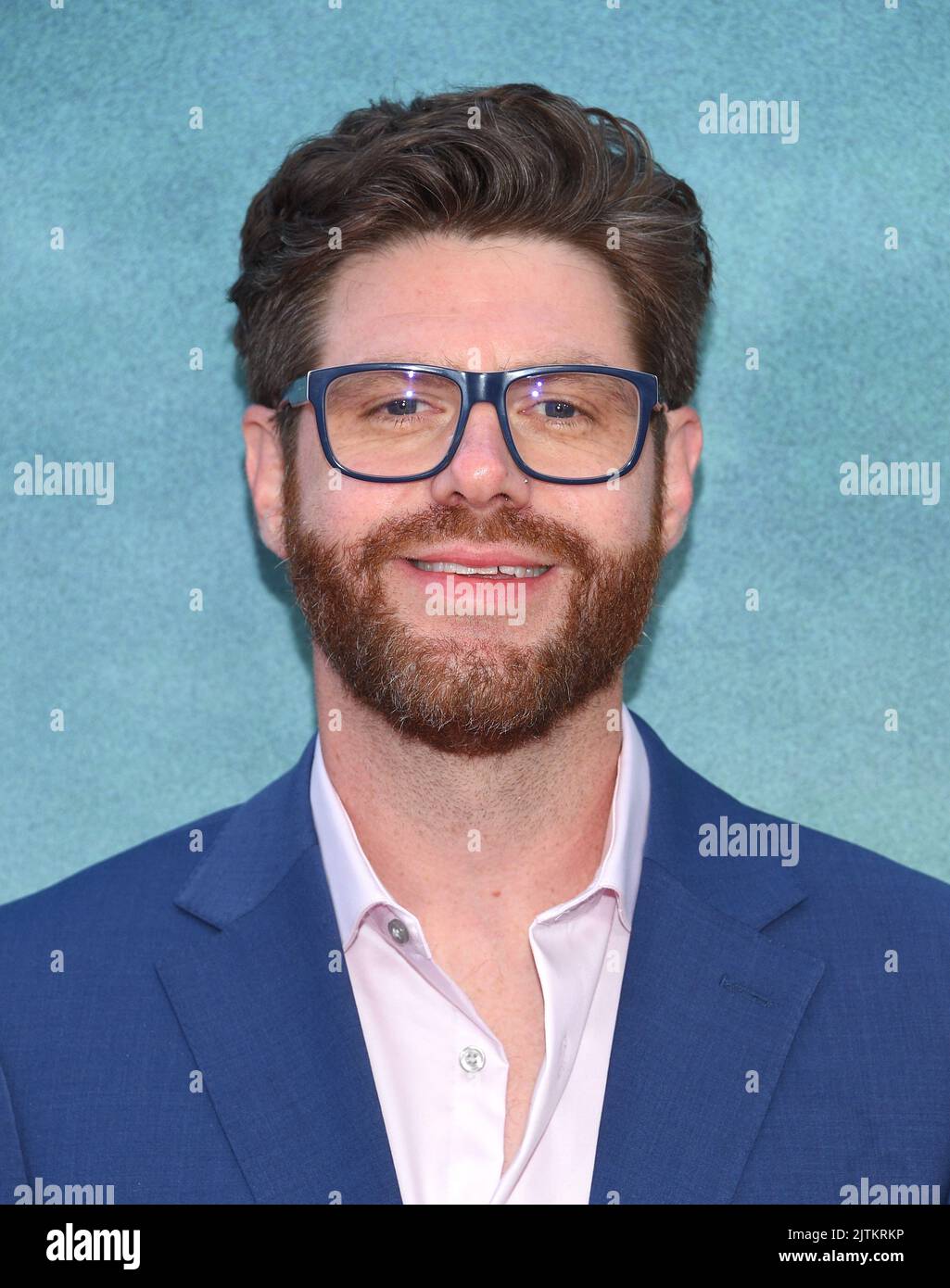 Tyler Tice bei der Premiere von Netflix ‘Day Shift’ in Los Angeles am 10. August 2022 im Regal Cinemas LA Live in Los Angeles, CA. © OConnor/AFF-USA.com Stockfoto