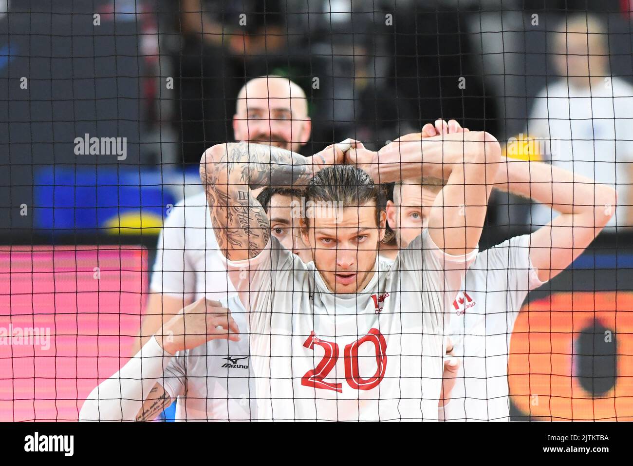 Arthur Szwarc (Kanada). Volleyball-Weltmeisterschaft 2022. Stockfoto