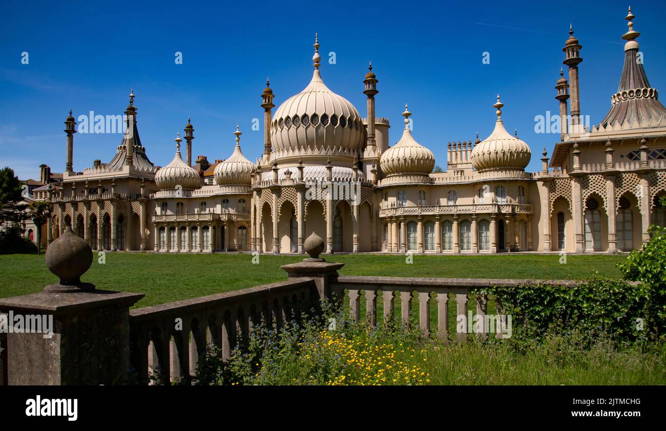 The Royal Pavilion, Brighton, Sussex, England, Großbritannien Stockfoto