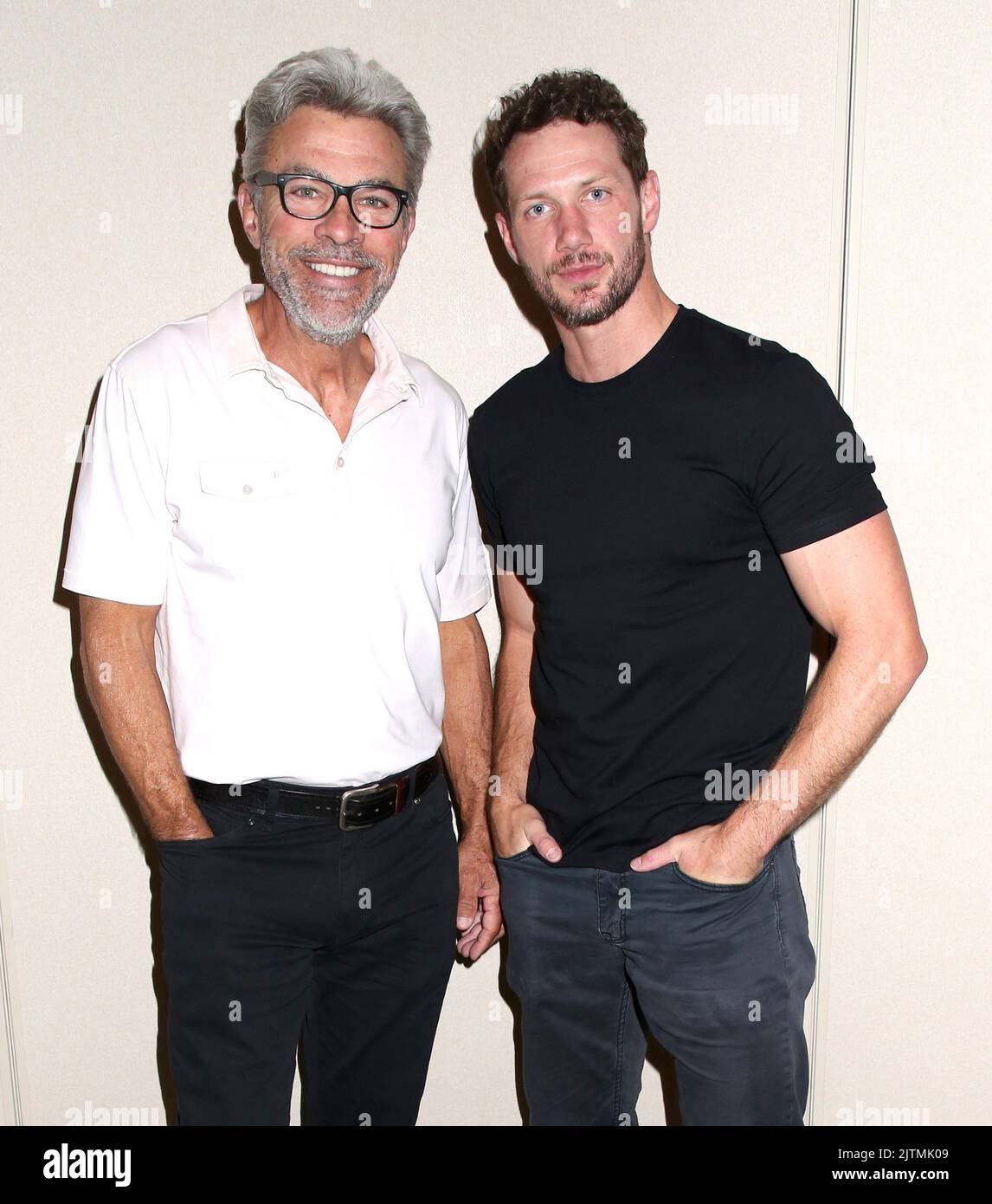 John J. York und Johnny Wactor nehmen am General Hospital Fantasy Event - New Jersey Teil, das am 5. Juni 2022 im Hilton Hasbrouck Heights, NJ, stattfand ©Steven Bergman/AFF-USA.COM Stockfoto