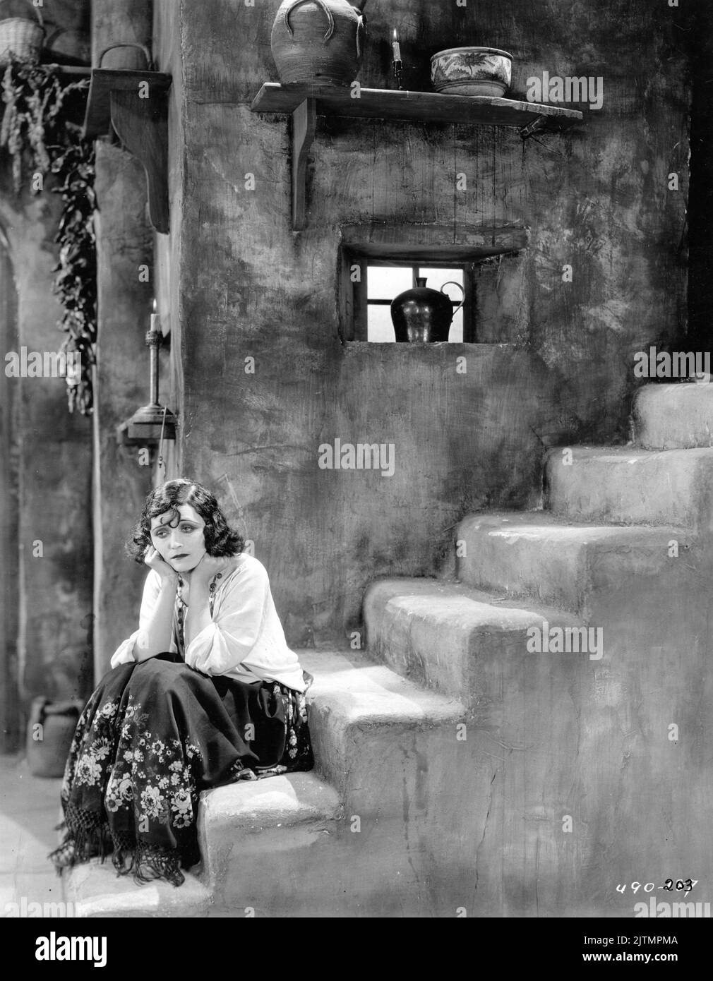 POLA NEGRI als Maritana ein Gipsy-Wahrsager in DER SPANISCHEN TÄNZERIN 1923 Regisseur / Produzent HERBERT BRENON Roman Victor Hugo Kameramann James Wong Howe Kostümdesign Howard Greer Famous Players - Lasky Corporation / Paramount Pictures Stockfoto