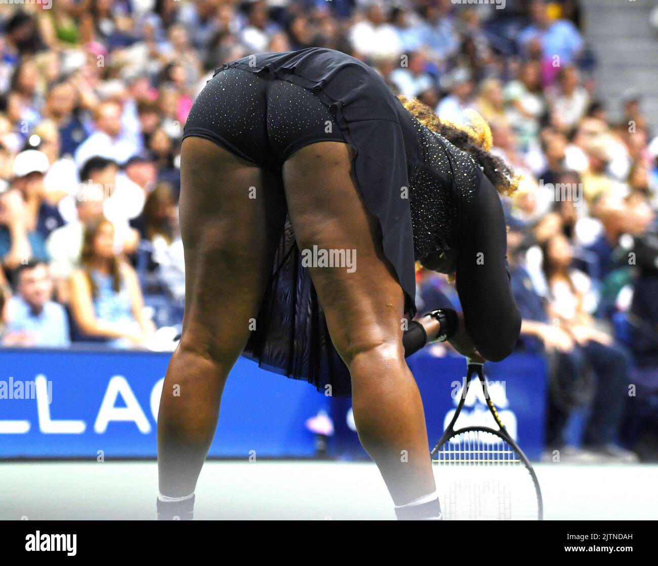 New York, Gbr. 31. August 2022. New York Flushing Meadows Tag der offenen Tür 3 31/08/2022t Serena Williams (USA) zweite Runde Bild: Roger Parker/Alamy Live News Stockfoto