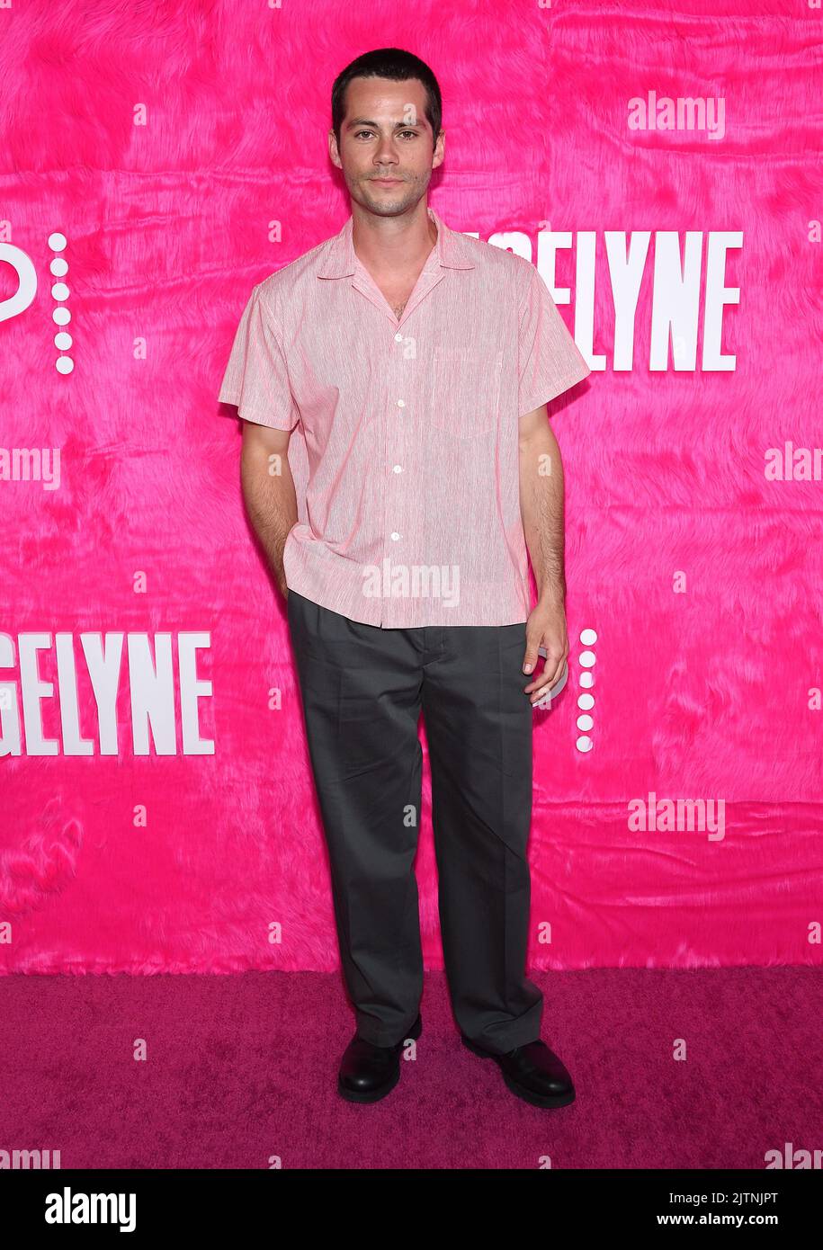 Dylan O'Brien kommt am 10. Mai 2022 im Pacific Design Center in West Hollywood, CA, zum Original ‘Angelyne’ Hollywood Premiere. © OConnor/AFF-USA.com Stockfoto