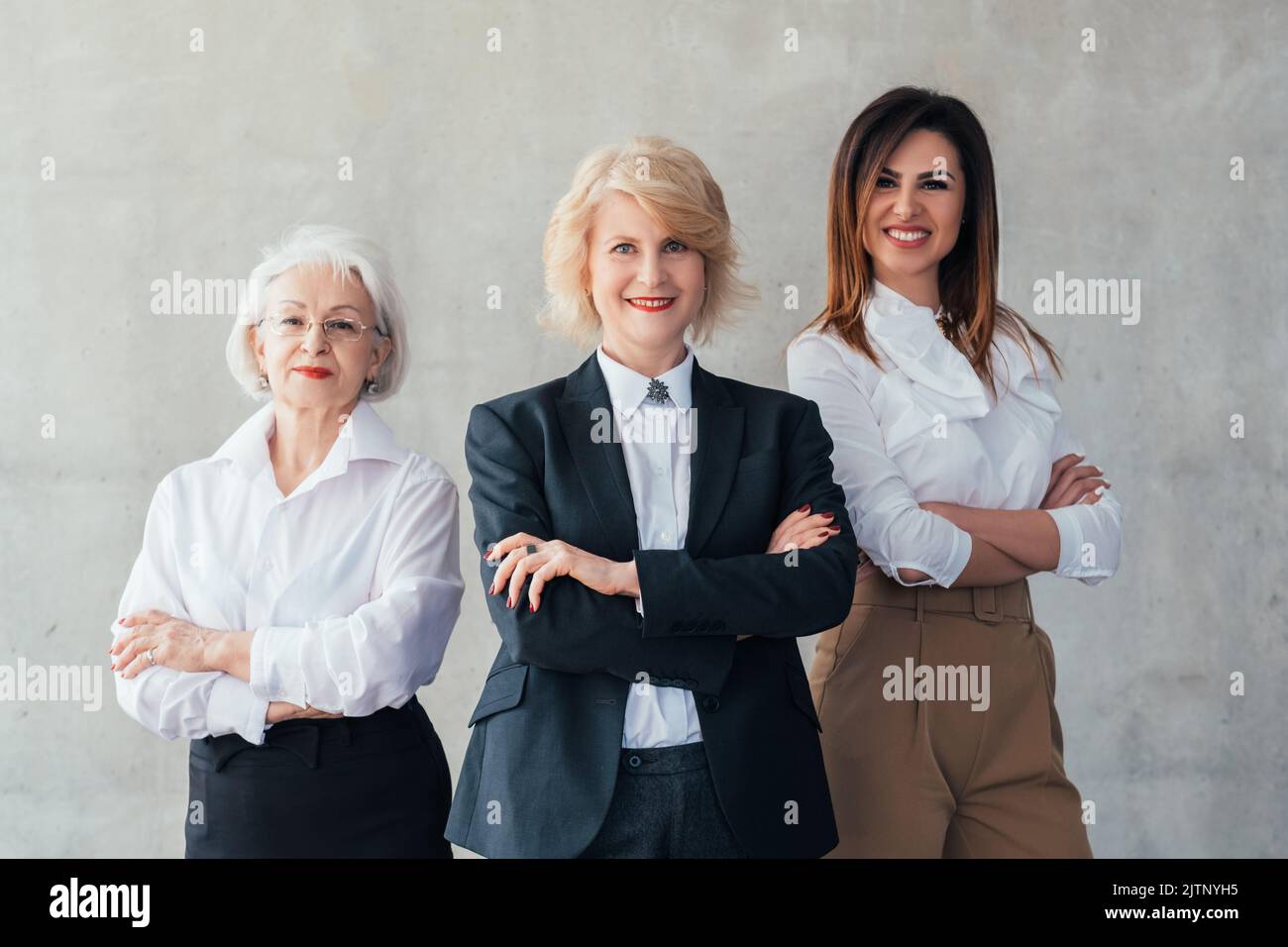 Erfolgreiche Business Frauen berufliche Karriere Stockfoto