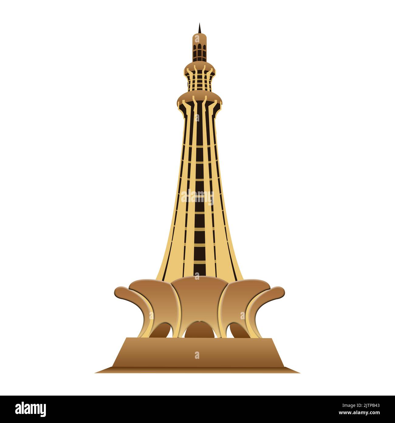 Minar e pakistan in lahore stadtillustration minar e pakistan Fotos