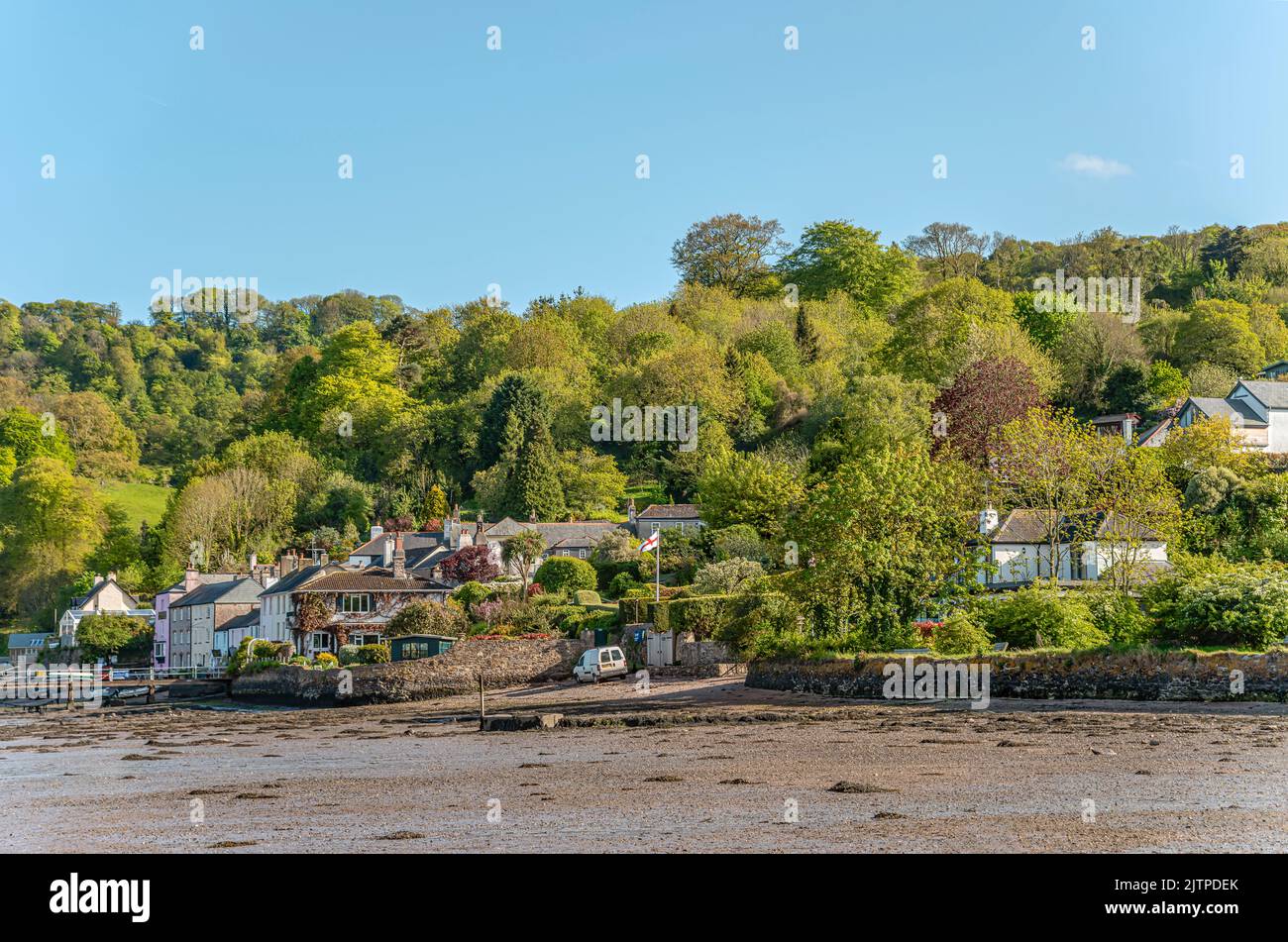 Dittisham am River Dart, Devon, England, Großbritannien Stockfoto
