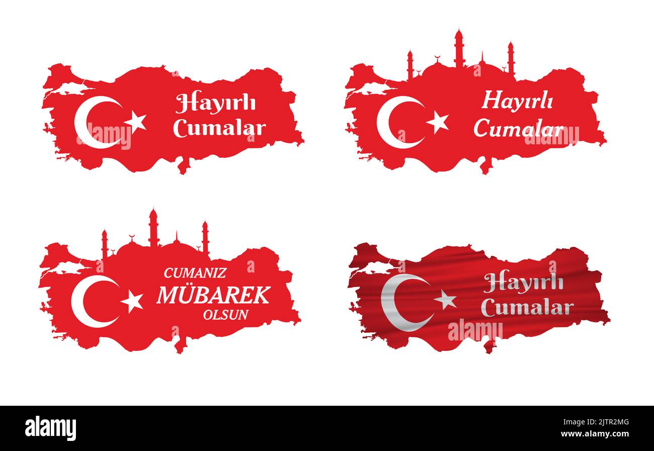 Türkei Karte mit Flagge. Vektorgrafik. Flagge der Türkei, Nationalflagge der Türkei. Vektor. Stock Vektor