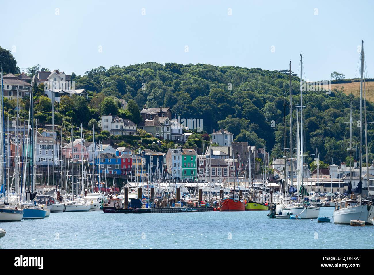 Dartmouth Harbour, Devon, England Stockfoto