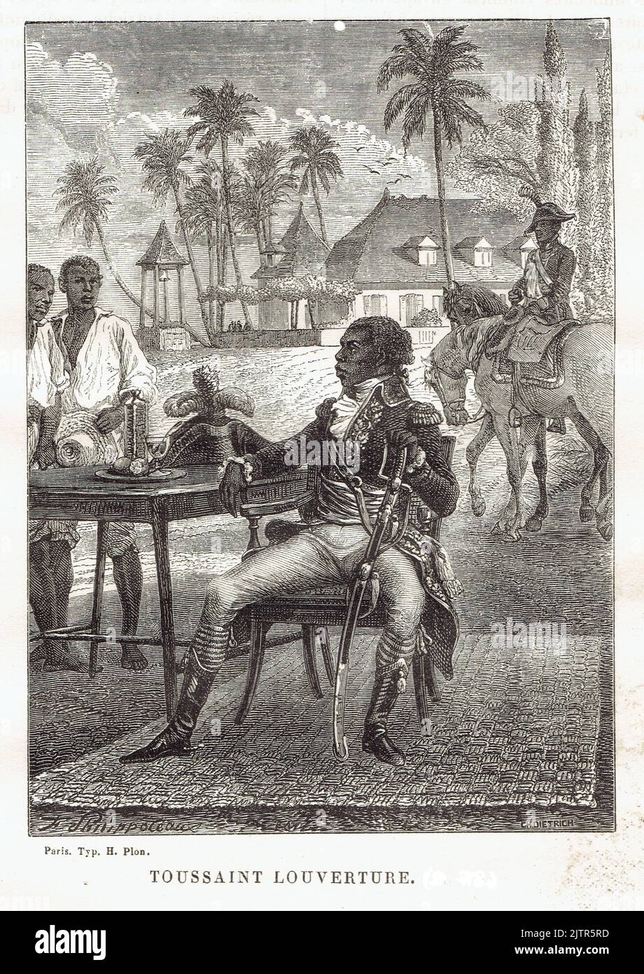 général Toussaint Louverture Stockfoto