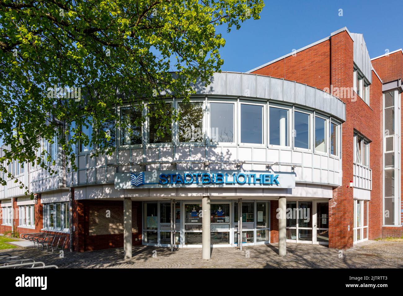 Stadtbibliothek von Cuxhaven Stockfoto
