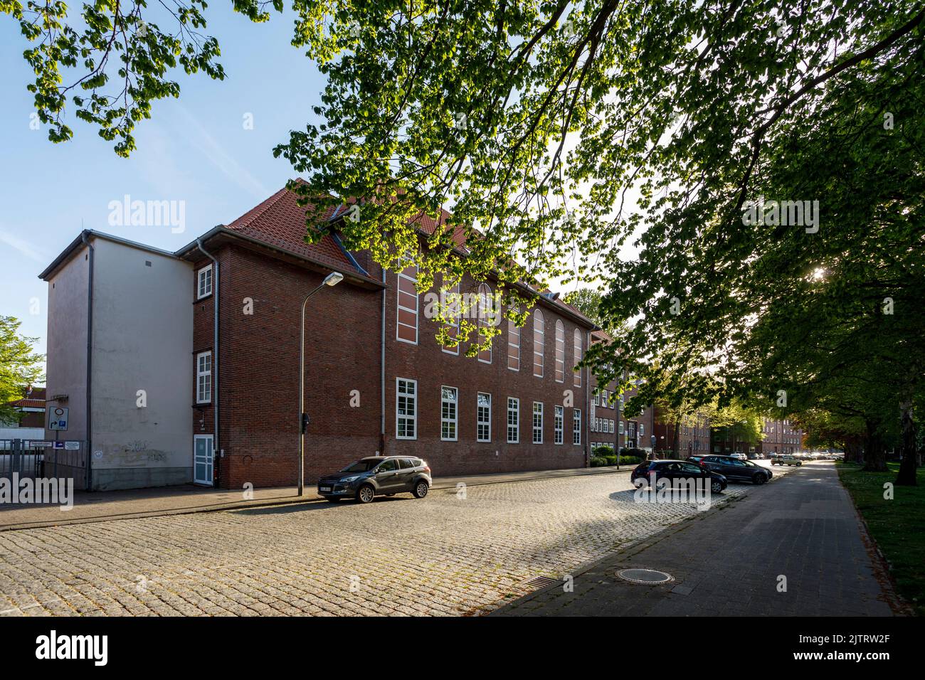 Stadttheater Cuxhaven im umgebauten Auditorium der Bleicken-Schule Stockfoto