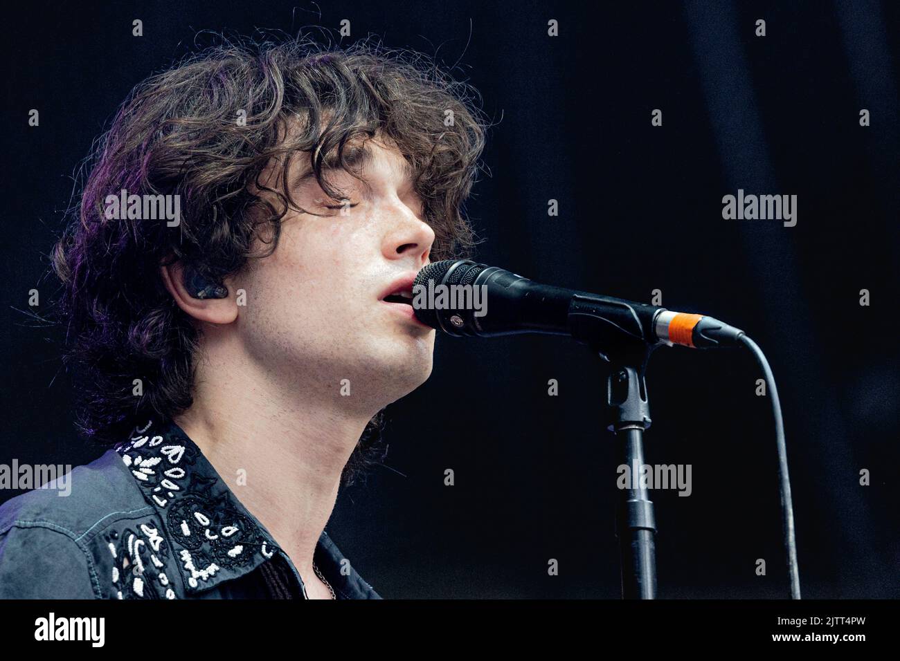 Saint-Cloud Frankreich 25. August 2022 Inhaler Bono Vox Sohn Sängerin live am Rock en seine Festival Day 1 Paris © Andrea Ripamonti / Alamy Stockfoto