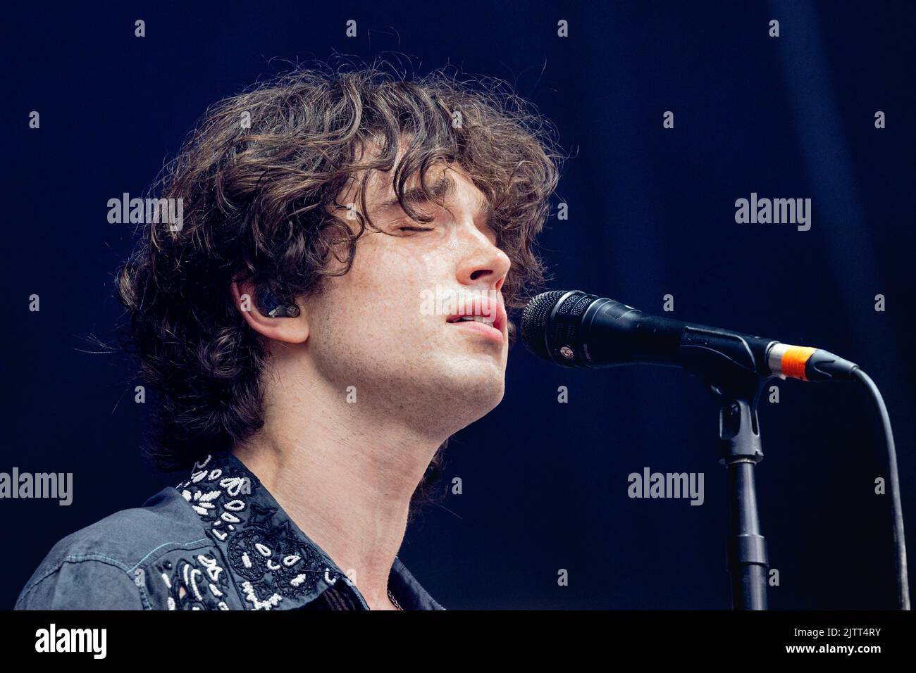 Saint-Cloud Frankreich 25. August 2022 Inhaler Bono Vox Sohn Sängerin live am Rock en seine Festival Day 1 Paris © Andrea Ripamonti / Alamy Stockfoto