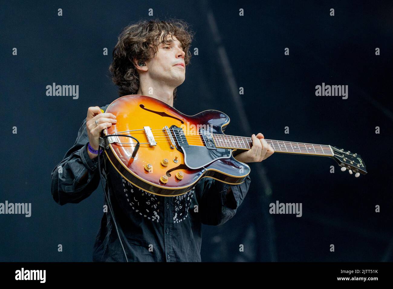 Saint-Cloud Frankreich 25. August 2022 Inhaler Bono Vox Sohn Sängerin live am Rock en seine Festival Day 1 Paris © Andrea Ripamonti / Alamy Stockfoto