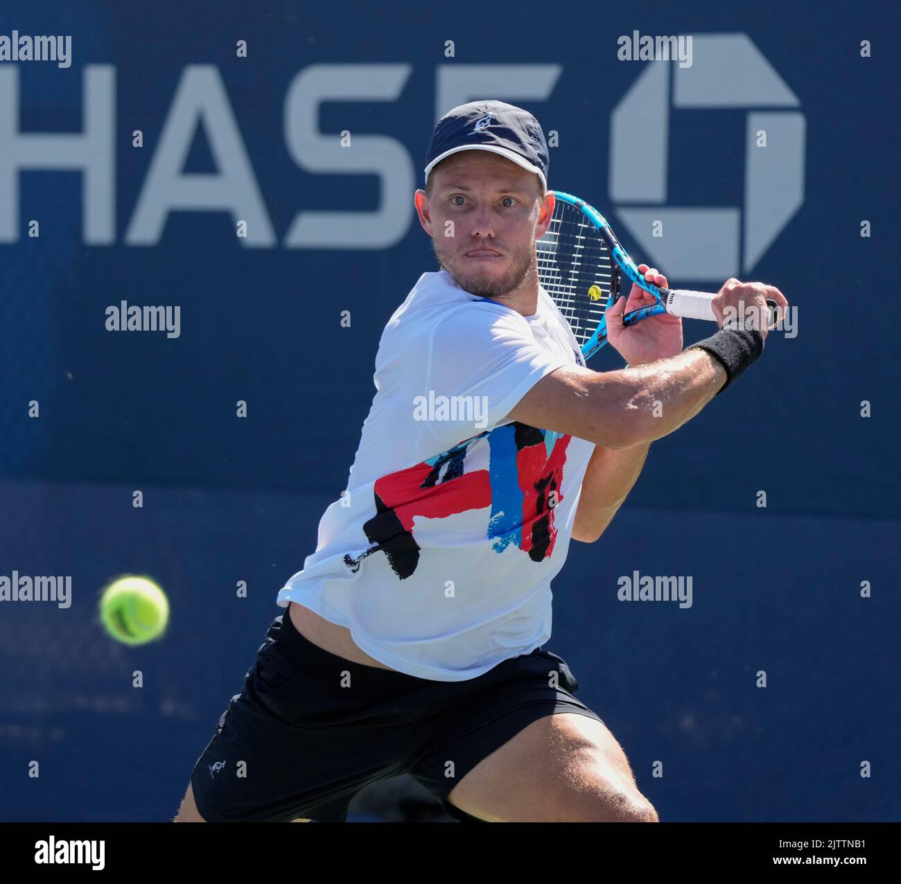 1. September 2022 James Duckworth (AUS) verliert gegen Daniel Evans