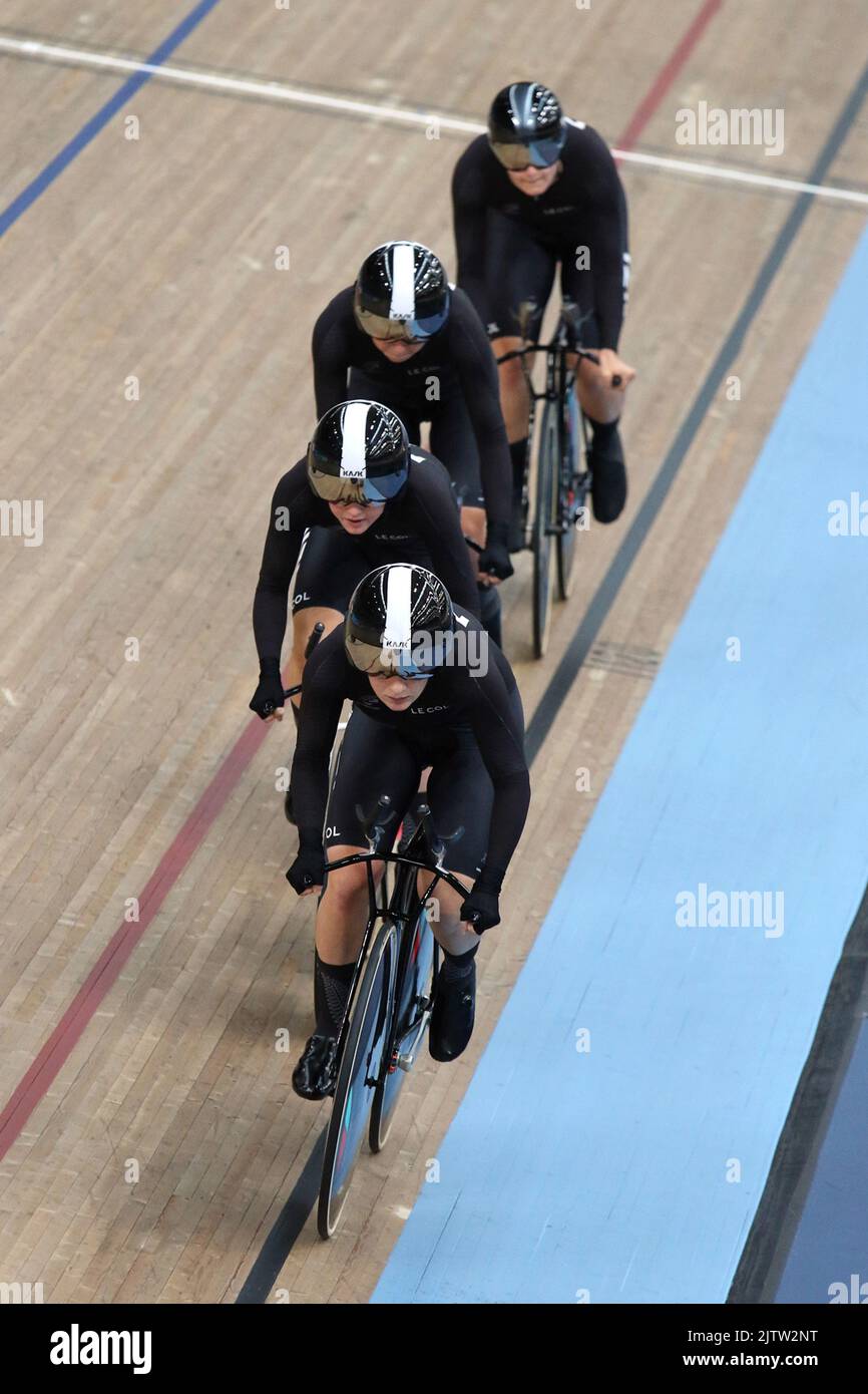 Ellesse ANDREWS, Bryony BOTHA, Michaela DRUMMOND, Emily SHEARMAN aus